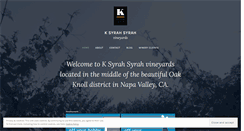 Desktop Screenshot of ksyrahsyrah.com